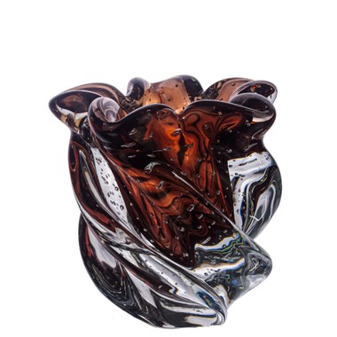 Vaso Murano Bergamo P Garnet