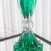 Abajur Murano Nilo Verde Folha