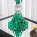 Abajur Murano Nilo Verde Folha