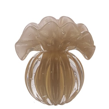 Vaso Murano Toscana Champagne