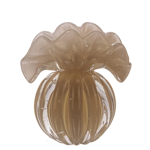 Vaso Murano Toscana Champagne