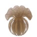 Vaso Murano Toscana Champagne