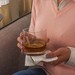 Copo Cristal Liso P/Whisky Incolor Inicial Personalizada 430ml