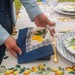 Jogo 2 Guardanapos e Argolas Limones