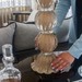 Abajur Murano Versailles Champagne