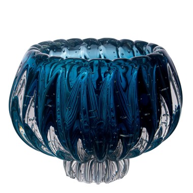 Cachepot  Murano Vicenza Aqua Marine