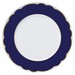 Prato Raso Royal Blue C/Filete de Ouro 24k