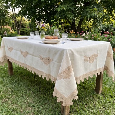 Toalha de Mesa Mabel Retangular 180x350