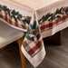 Toalha de Mesa Retangular Natal Bosque 136x220