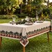 Toalha de Mesa Retangular Natal Bosque 136x270