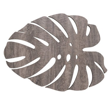 Jogo Americano Avulso Folha de Adão Art Wood