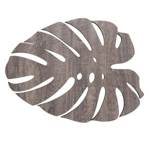 Jogo Americano Avulso Folha de Adão Art Wood