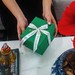Gift Sino de Cristal Lapidado Verde Escuro