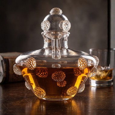 Garrafa Murano P/Whisky Incolor Amora