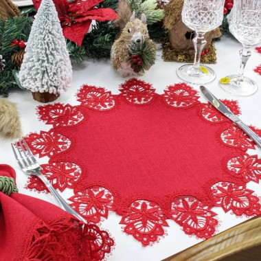 Jogo Americano Redondo Natalie Avulso