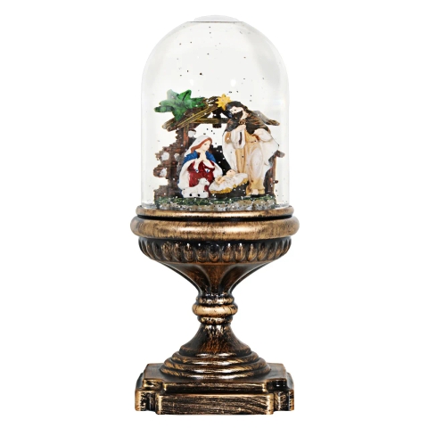 Lanterna Cúpula Sagrada Família Luz e Glitter