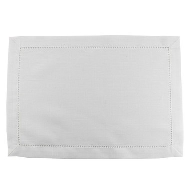 Jogo Americano Avulso Retangular Maria Off White