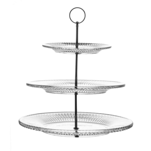 Porta Doces 3 Andares Cristal Renaissance