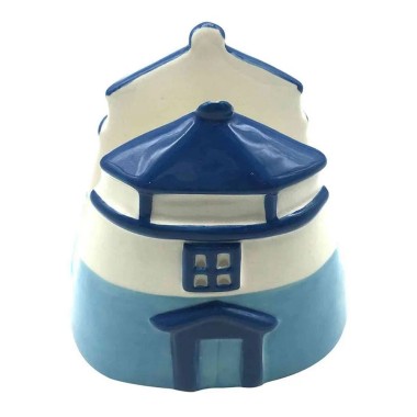 Porta Guardanapo Cerâmica Desenhos Marítimos