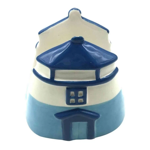 Porta Guardanapo Cerâmica Desenhos Marítimos