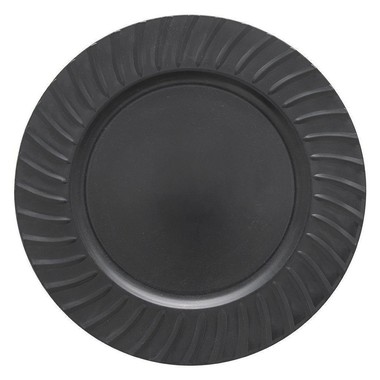 Sousplat Dorico Carvão