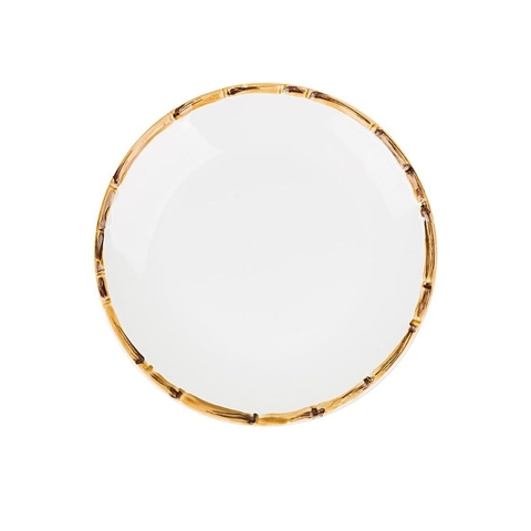 Prato Sobremesa Bambu Natural