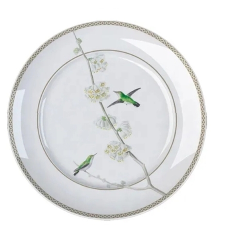 Prato Sobremesa de Porcelana Bela Fauna