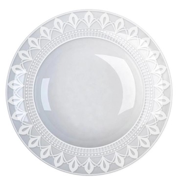 Prato Fundo de Porcelana Palace