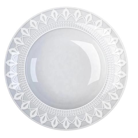 Prato Fundo de Porcelana Palace