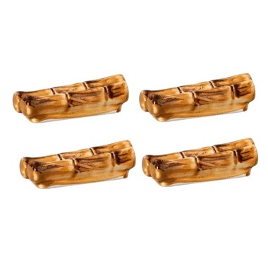 Jogo 4pcs Descanso P/Talher Bambu