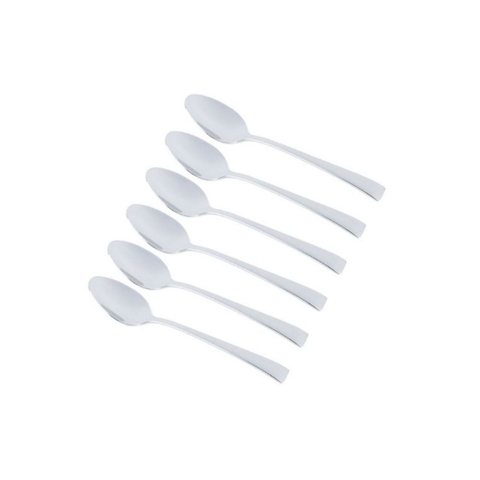 Conjunto 6 Colheres Aço Inox P/Chá Berna