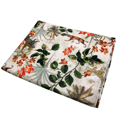 Toalha de Mesa Retangular 6 Lugares Coloratta Savana