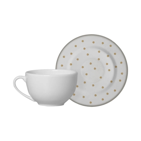 Xicara C/Pires Chá Coelho Premium