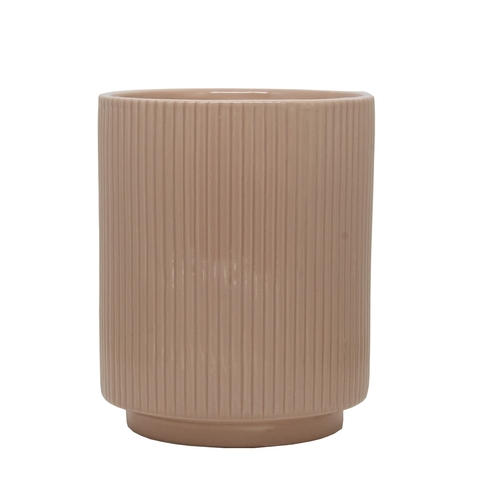 Cachepot em Cerâmica Maite Rosa Pastel