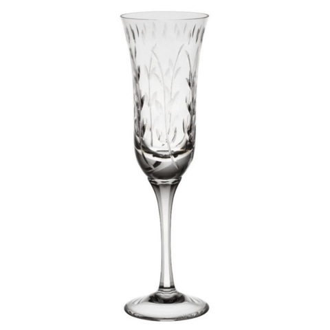 Taça Cristal Lapidado Strauss P/Champagne Ramos 160ml