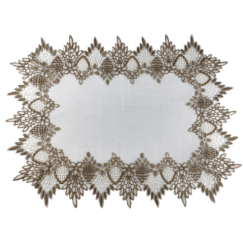 Toalha de Bandeja Retangular Martina