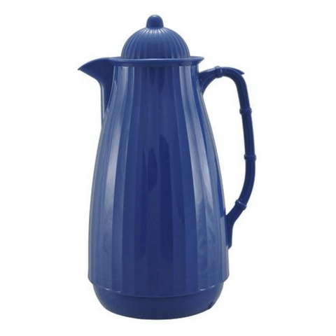 Garrafa Térmica de Plástico Bambu Azul