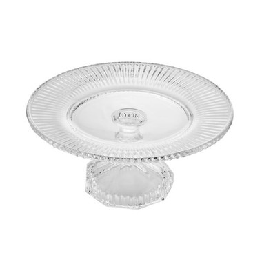 Prato P/Bolo Cristal Renaissance M