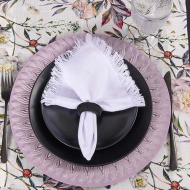 Sousplat Jonico Orquidea