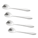 Conjunto 4 Colheres Aço Inox P-Chá Heart Prateado