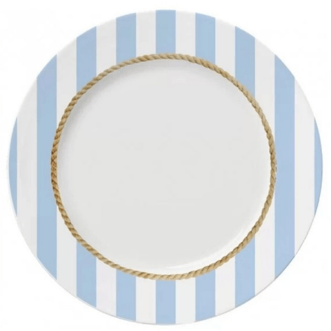 Prato Raso de Porcelana Floral Chic