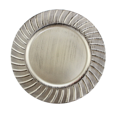 Sousplat Dorico Champagne Antique