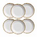 Conjunto 6 Peças Prato de Pão Bambu Natural