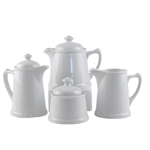 Kit 4 Peças P/Cha e Café Porcelana Imperatriz