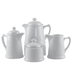 Kit 4 Peças P/Cha e Café Porcelana Imperatriz