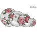 Aparelho de Jantar 20 Peças Peony Rose