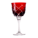 Taça Cristal Lapidado 33 P/Vinho Tinto Vermelho 370ml