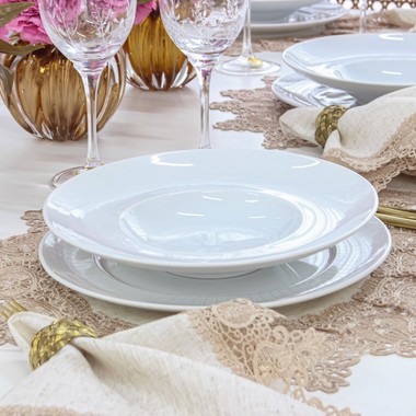 Prato P/Risoto Porcelana Versa