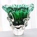 Vaso Murano Huaraz Verde Folha
