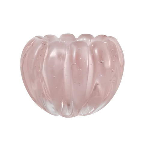 Cachepot Murano Liceu Pp Jade Rosa